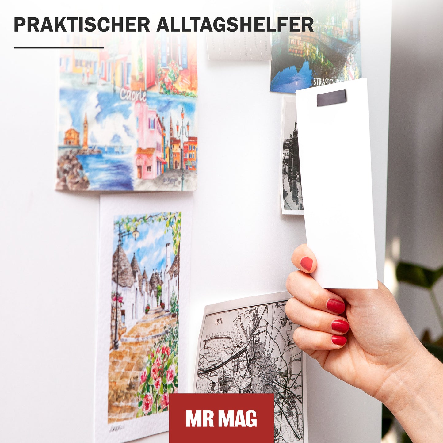 Selbstklebendes Magnetband - 3,5m - stark